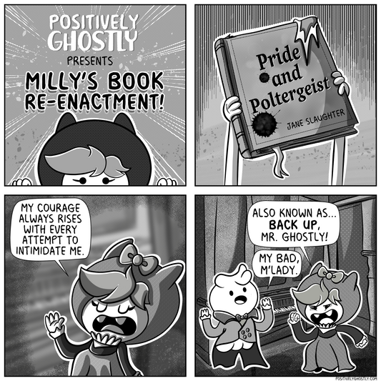 Milly's Book Reenactment