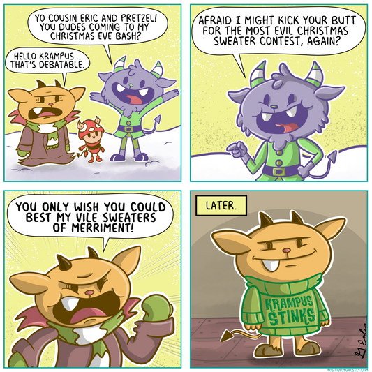Krampus Scham-pus!