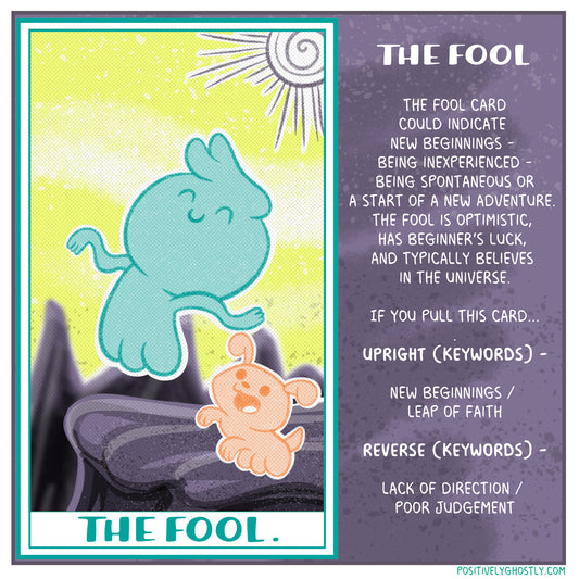 Tarot Card - The Fool.