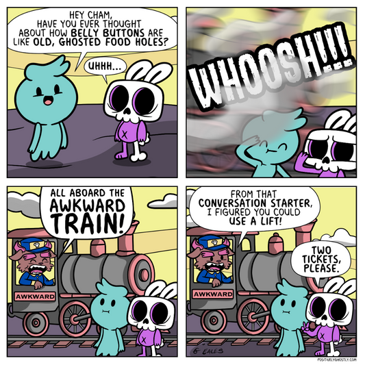 All aboard the awkward train!