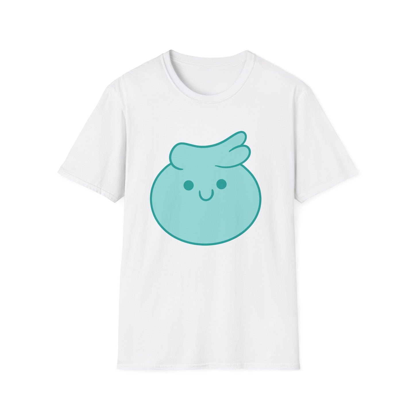 π» Oliver the Ghost Tee β Head on Front + Positively Ghostly Logo on Back π