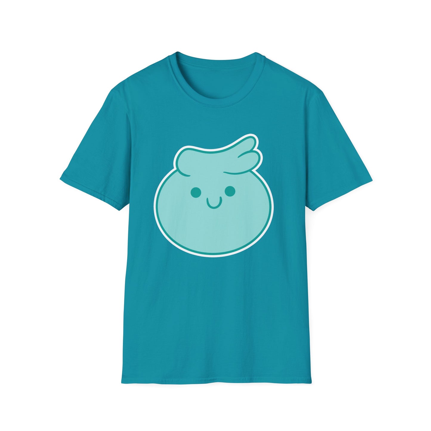 π» Oliver the Ghost Tee β Head on Front + Positively Ghostly Logo on Back π