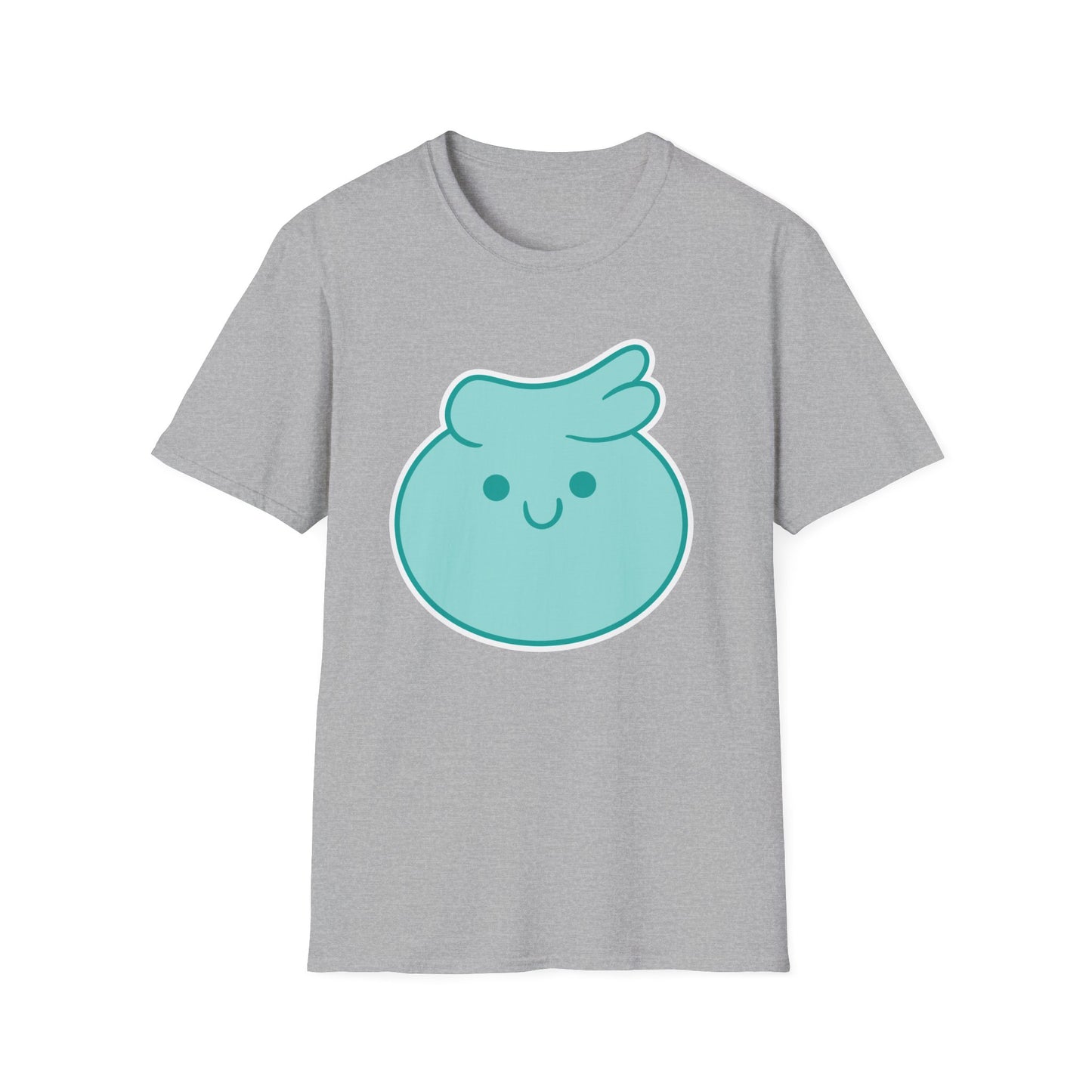 π» Oliver the Ghost Tee β Head on Front + Positively Ghostly Logo on Back π