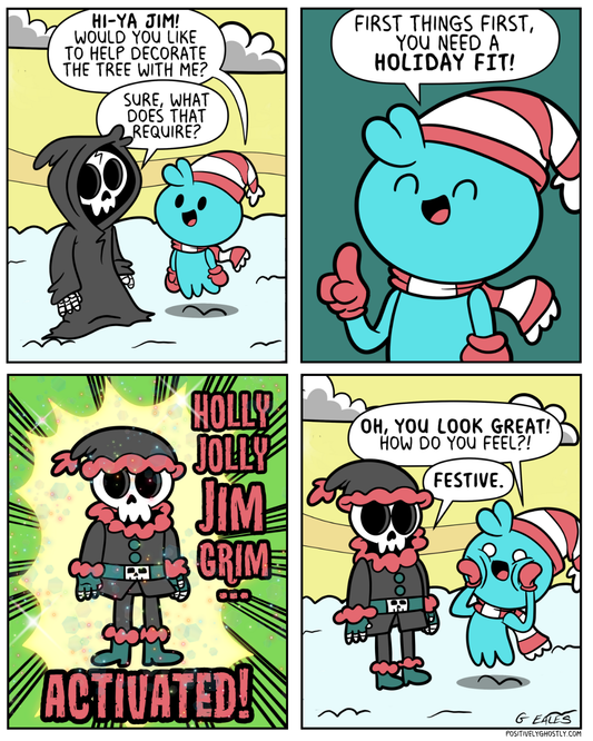 HOLLY JOLLY Jim Grim!