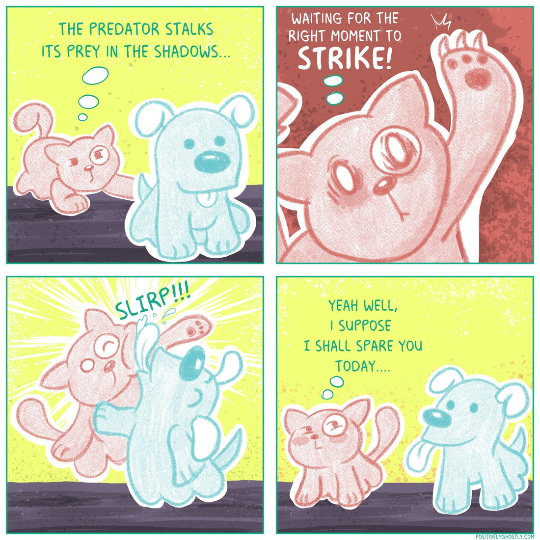 Ghost Dog vs Ghost Cat