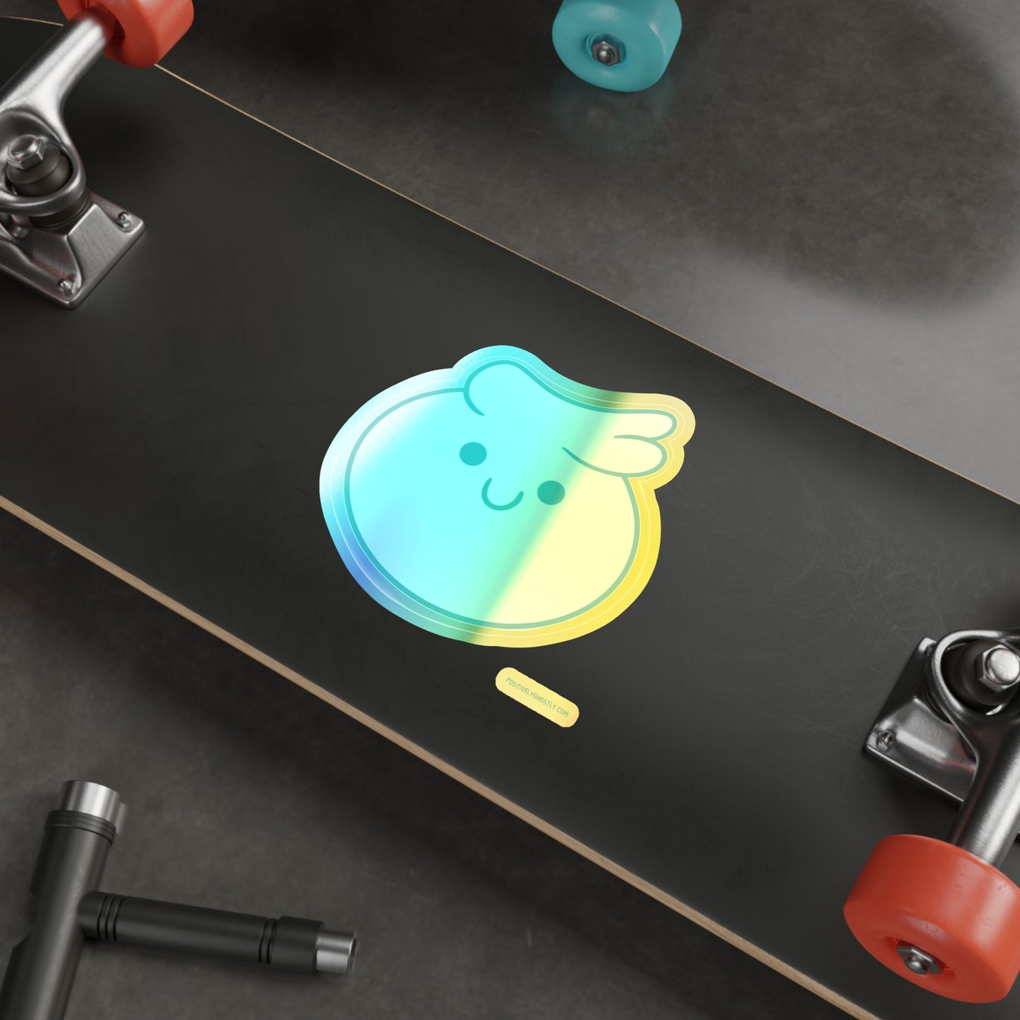 Oliver Head - Holographic Die-cut Sticker!