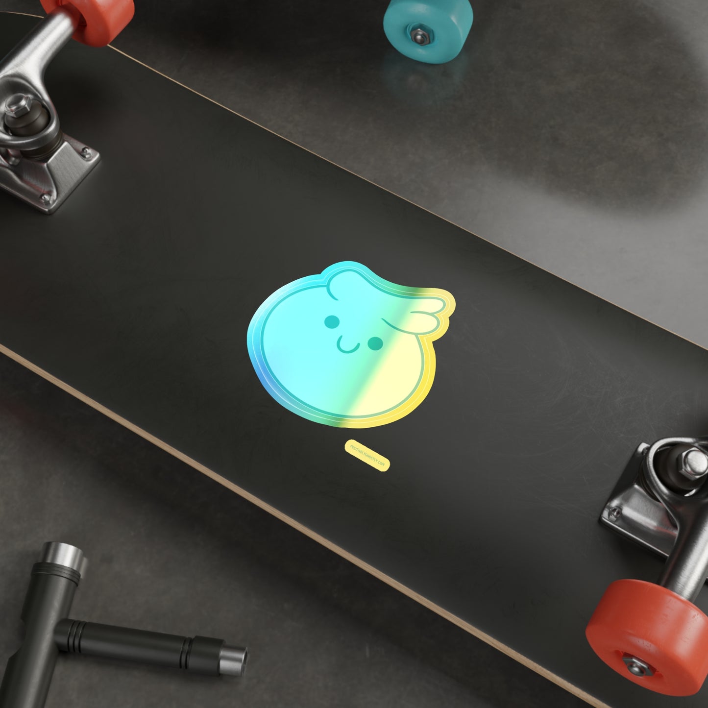 Oliver Head - Holographic Die-cut Sticker!