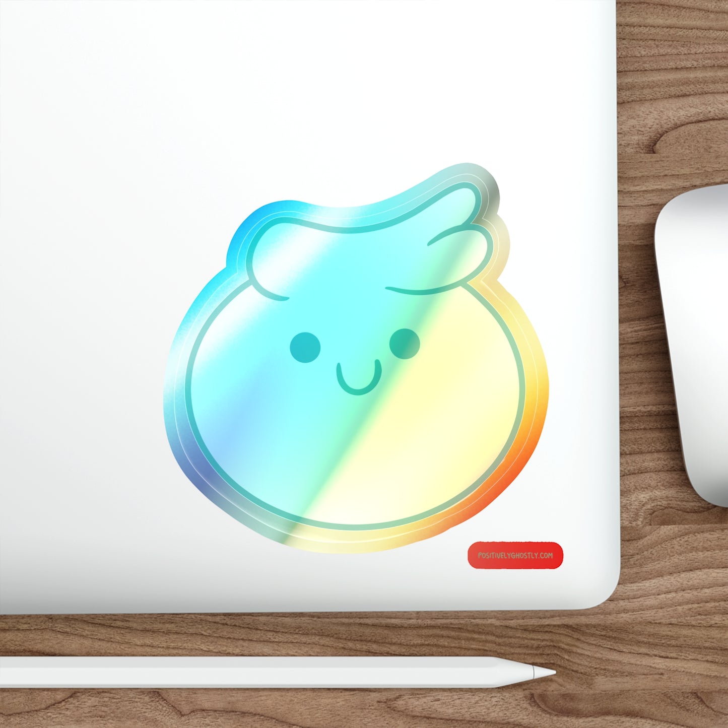 Oliver Head - Holographic Die-cut Sticker!