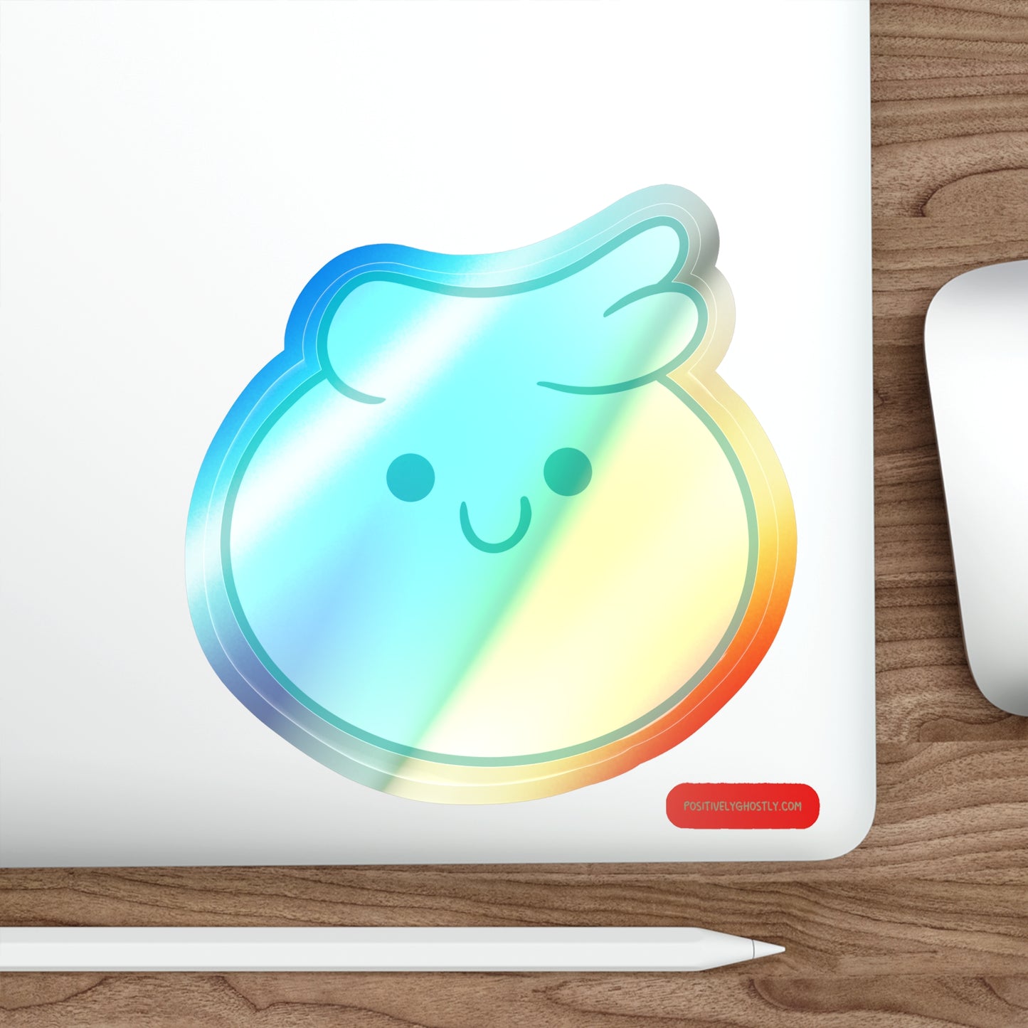 Oliver Head - Holographic Die-cut Sticker!