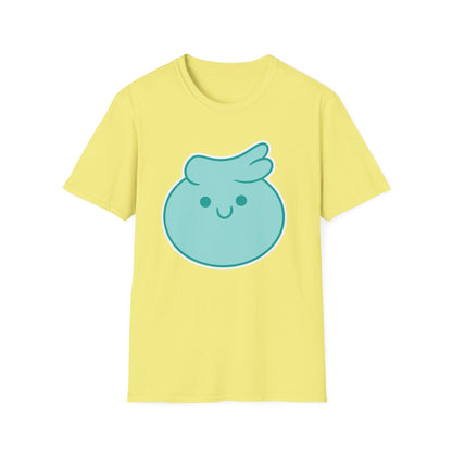 👻 Oliver the Ghost Tee – Head on Front + Positively Ghostly Logo on Back 👕