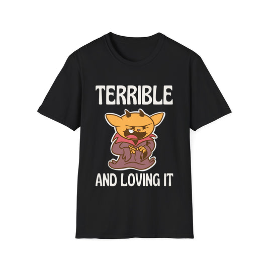 🖤 Eric the Terrible Unisex Soft-Style Tee – Red, Black & Gray 👕