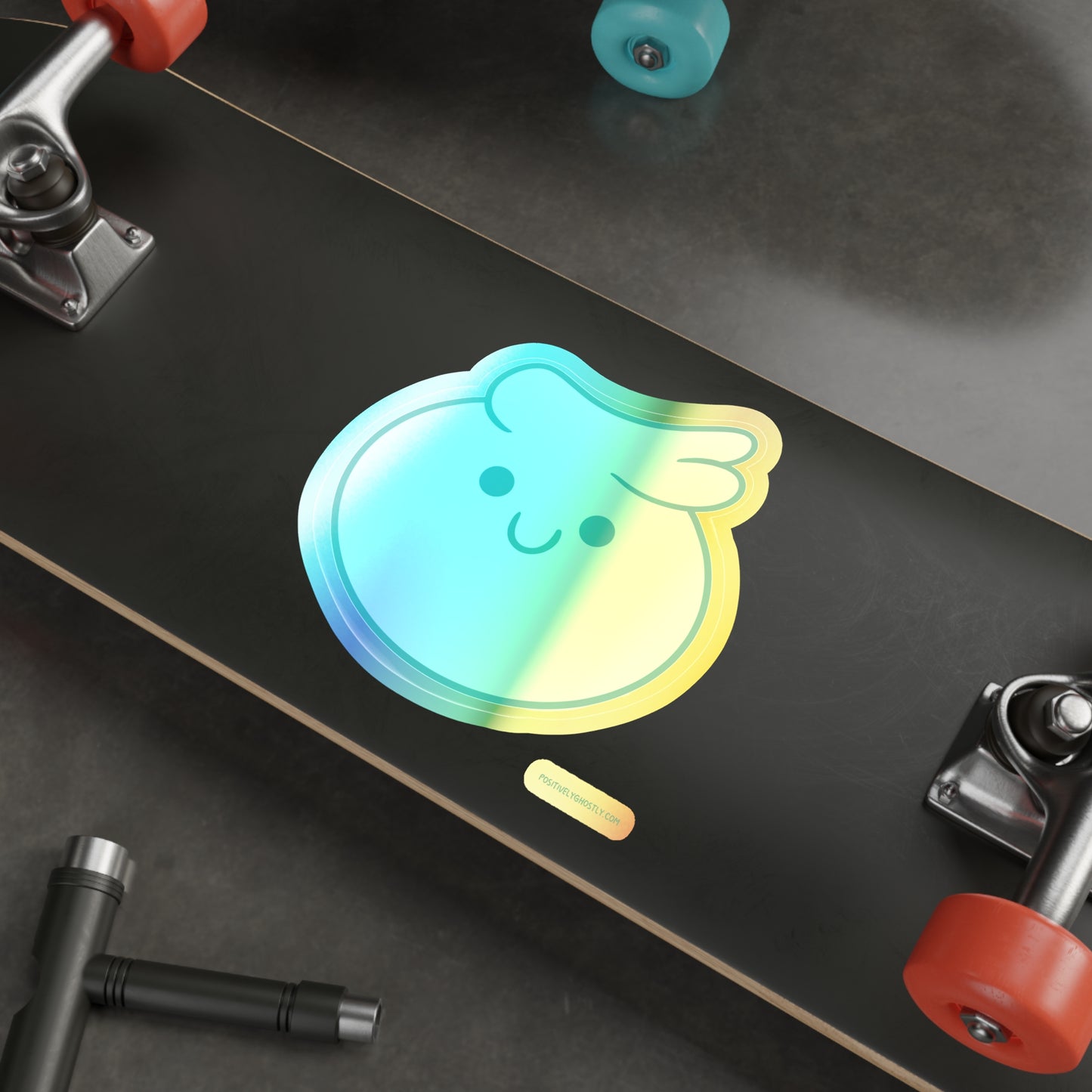 Oliver Head - Holographic Die-cut Sticker!