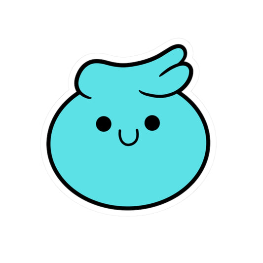 👻✨ Oliver the Ghost Vinyl Sticker – 3x3" 💙🌟