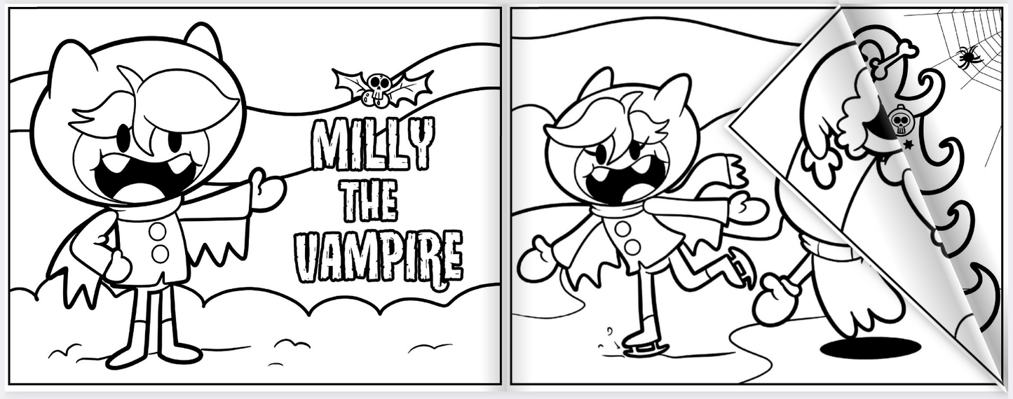 🎄👻 Positively Ghostly Holiday Hauntings Coloring Book Spooktacular! ❄️✨