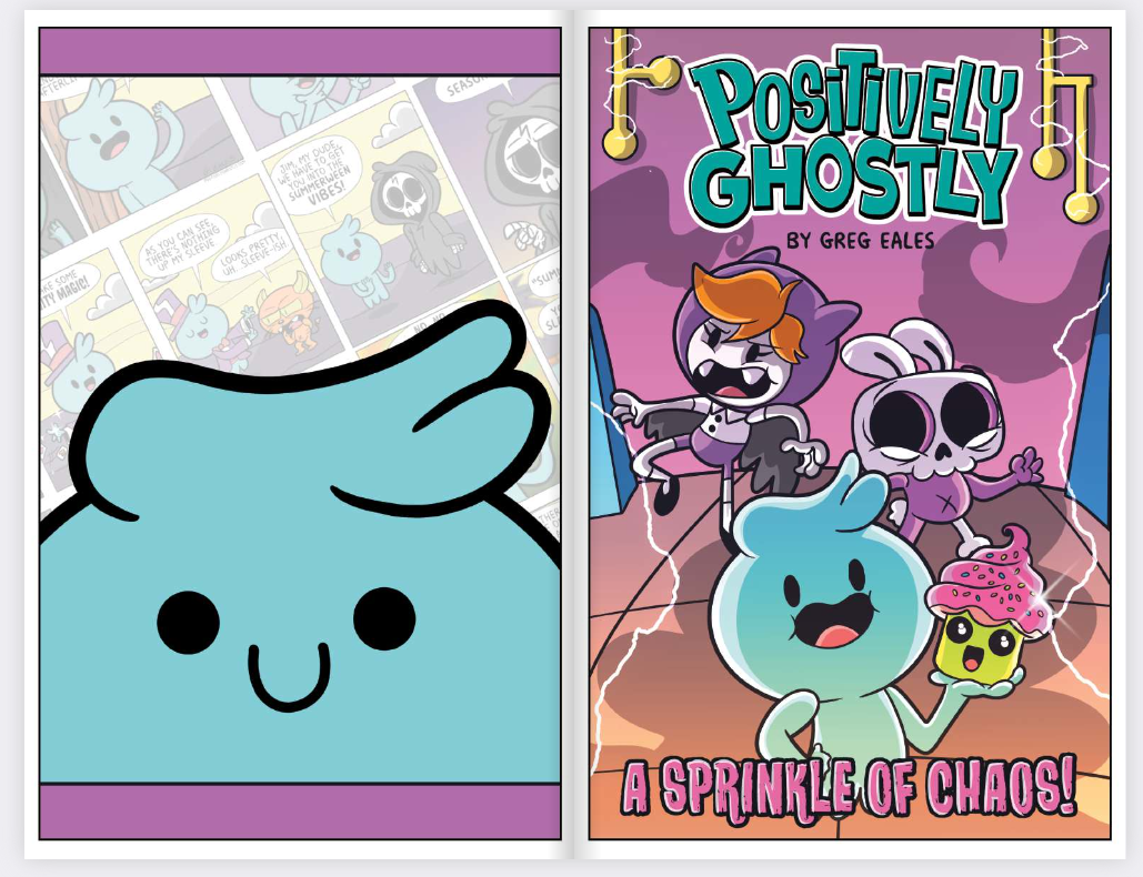 🌟 Positively Ghostly Zine #1 — BIG Premiere Issue! 👻✨ (24 Pages + Exclusive 12-Page Comic!)