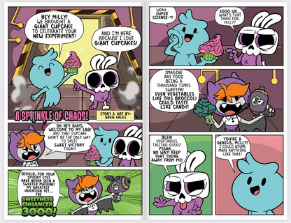 🌟 Positively Ghostly Zine #1 — BIG Premiere Issue! 👻✨ (24 Pages + Exclusive 12-Page Comic!)